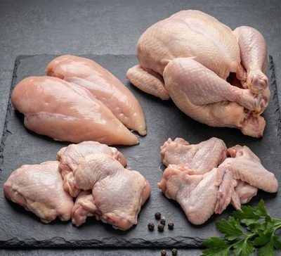 Pollo - piezas y cortes